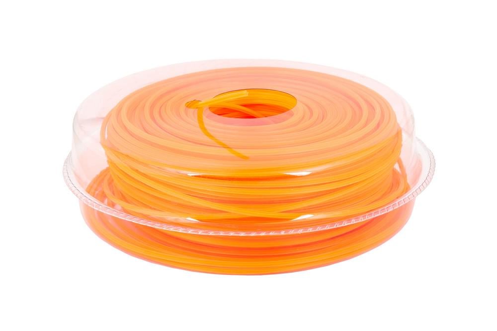 Леска для триммера MasterTool звезда 2,7 мм 89 м блистер (19-1013)