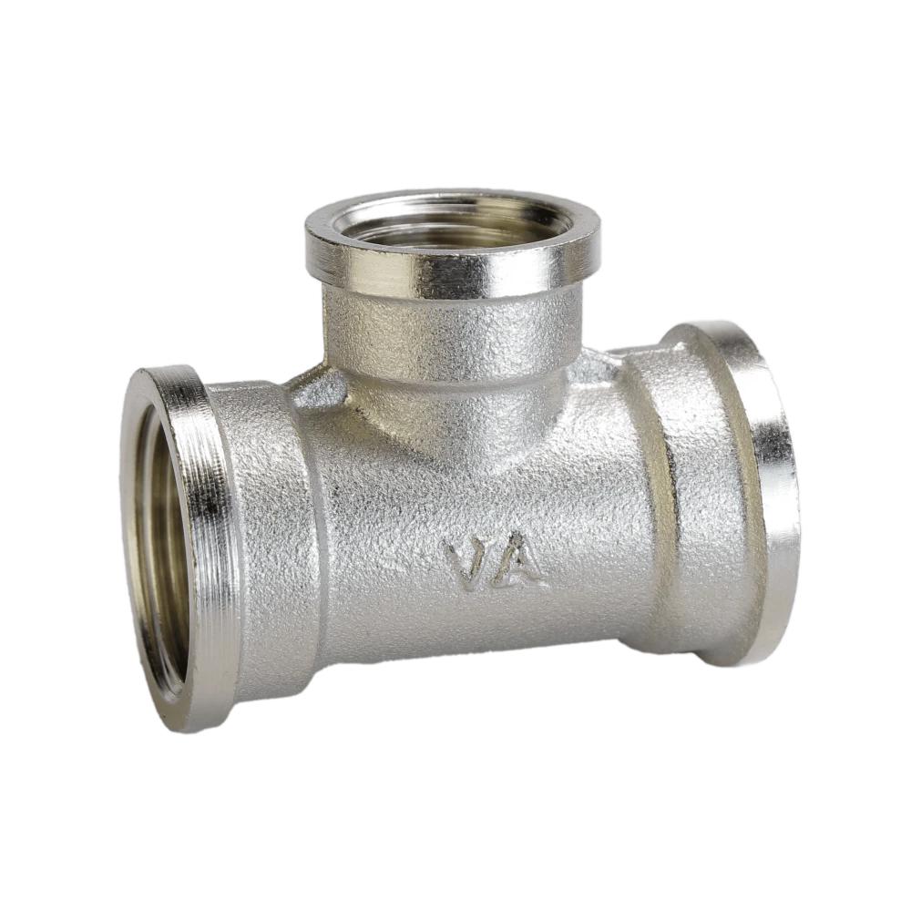 ? Тройник редукционный никелированный 3/4