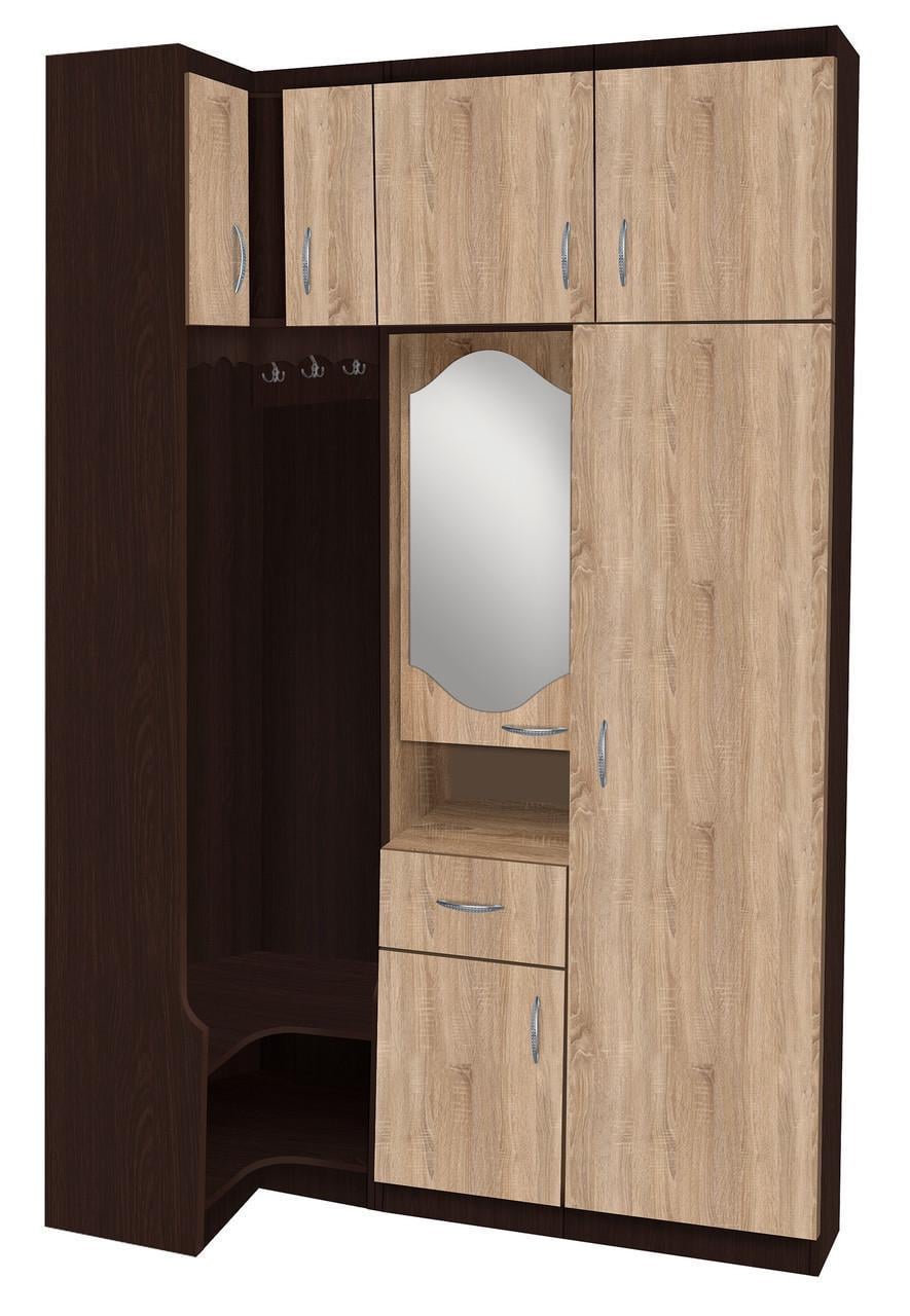 Прихожая МАКСИ-МЕбель Алекса плюс Венге магия/Дуб сонома (11169)