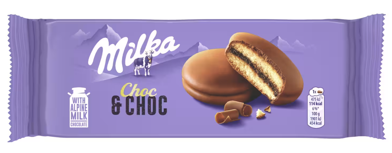 Печенье Milka Choco & Choc 150 г (2634757965)