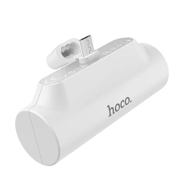 Павербанк HOCO DB16 Straight With Micro USB 4000mAh з виходом Micro-USB та підставкою White (000232)