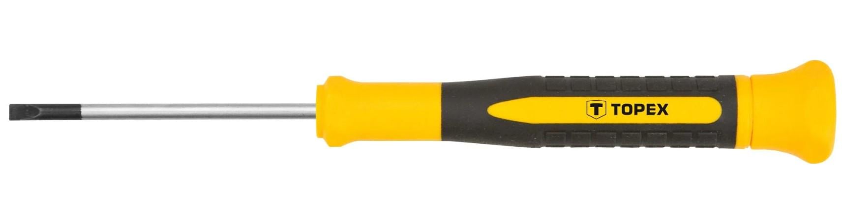 Отвертка прецизионная Topex плоская SL 3х50 мм (ERC-39D772)