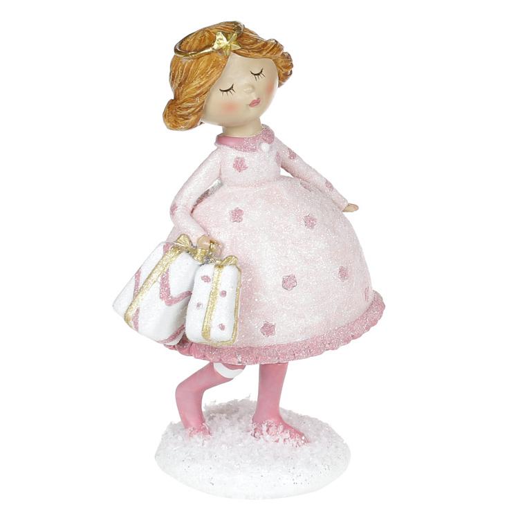 Декоративная подвесная фигурка BonaDi Детка с подарками (823-400)