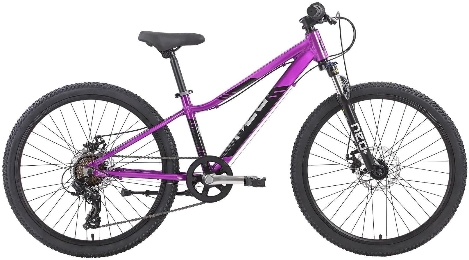 Велосипед Apollo 24" NEO Disc+ 7s girls Chrome Purple