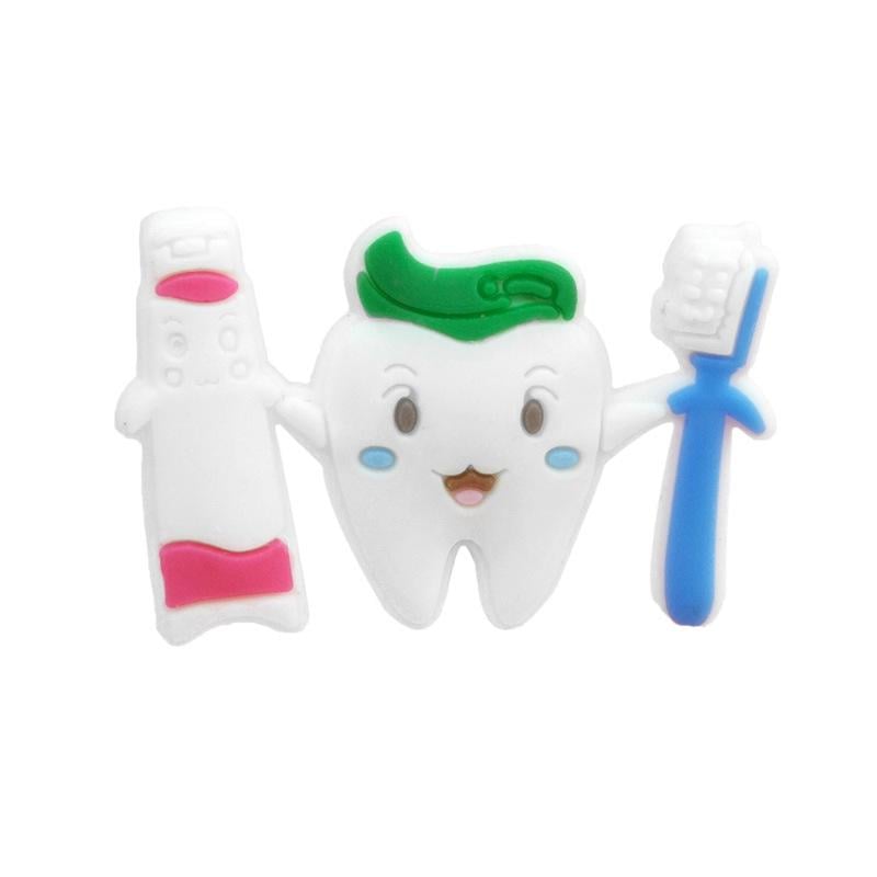 Джибітс для взуття JIBBITZ Tooth with toothpaste № 1026 (JIB1026)