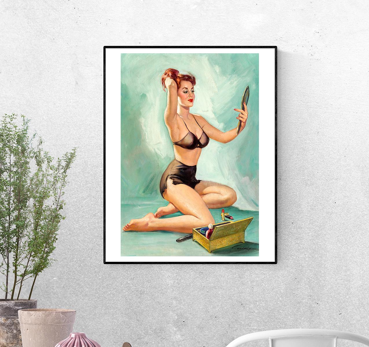 Постер Восхищение Говарда Коннолли формат А-5 (pin_up010280_Poster)