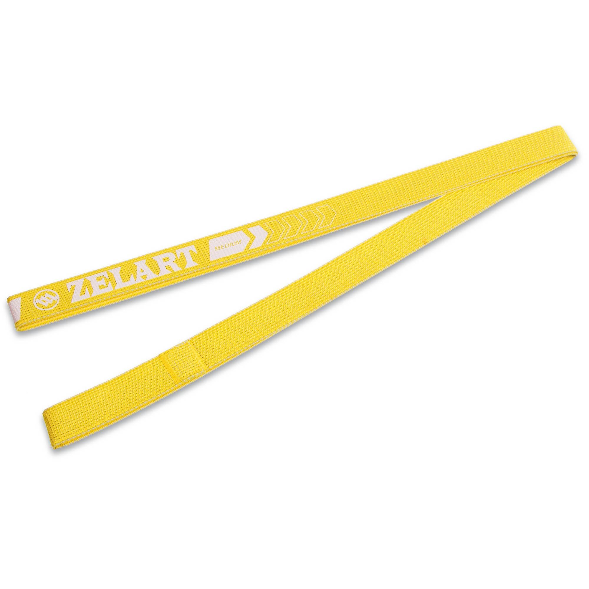 Лента сопротивления Zelart HIP LOOP FI-1970-M M Желтый (DR005601) - фото 1