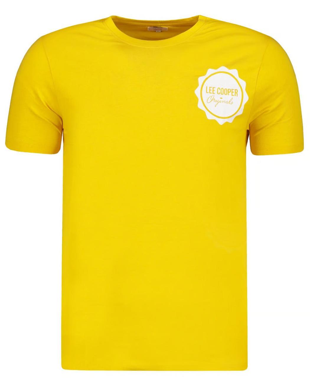 Футболка мужская Lee Cooper LCUMTEE08SPM M Желтый (9911111148820)