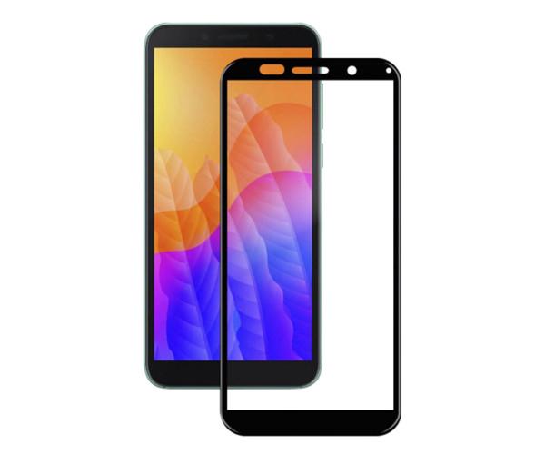 Защитное стекло Full Screen Tempered Glass 2.5D для Huawei Y5p Black