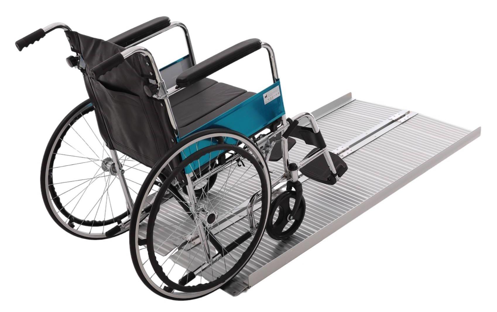 Рампа складана алюмінієва для інвалідних візків 150 см (MED1-SC-WTB01) - фото 2 Рампа складана алюмінієва для інвалідних візків 150 см (MED1-SC-WTB01) - фото 2