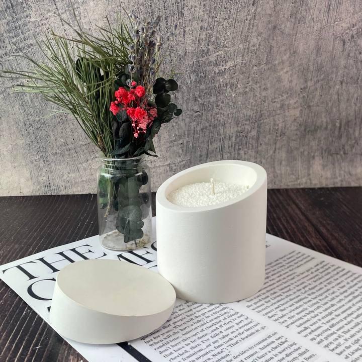 Подсвечник гипсовый Баланс (1648)