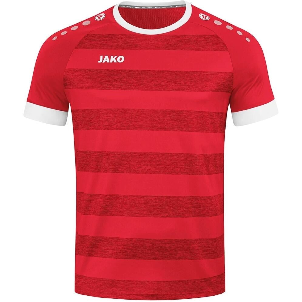 Футболка джерси Jako CELTIC MELANGE S/S 4214-110 M Красно-белый (46094-48)
