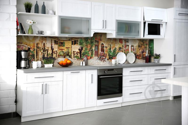 Скинали на кухню Zatarga «Винтажный Прованс» 600х2500 мм виниловая 3Д наклейка кухонный фартук самоклеящаяся Z180599 Скинали на кухню Zatarga «Винтажный Прованс» 600х2500 мм виниловая 3Д наклейка кухонный фартук самоклеящаяся Z180599