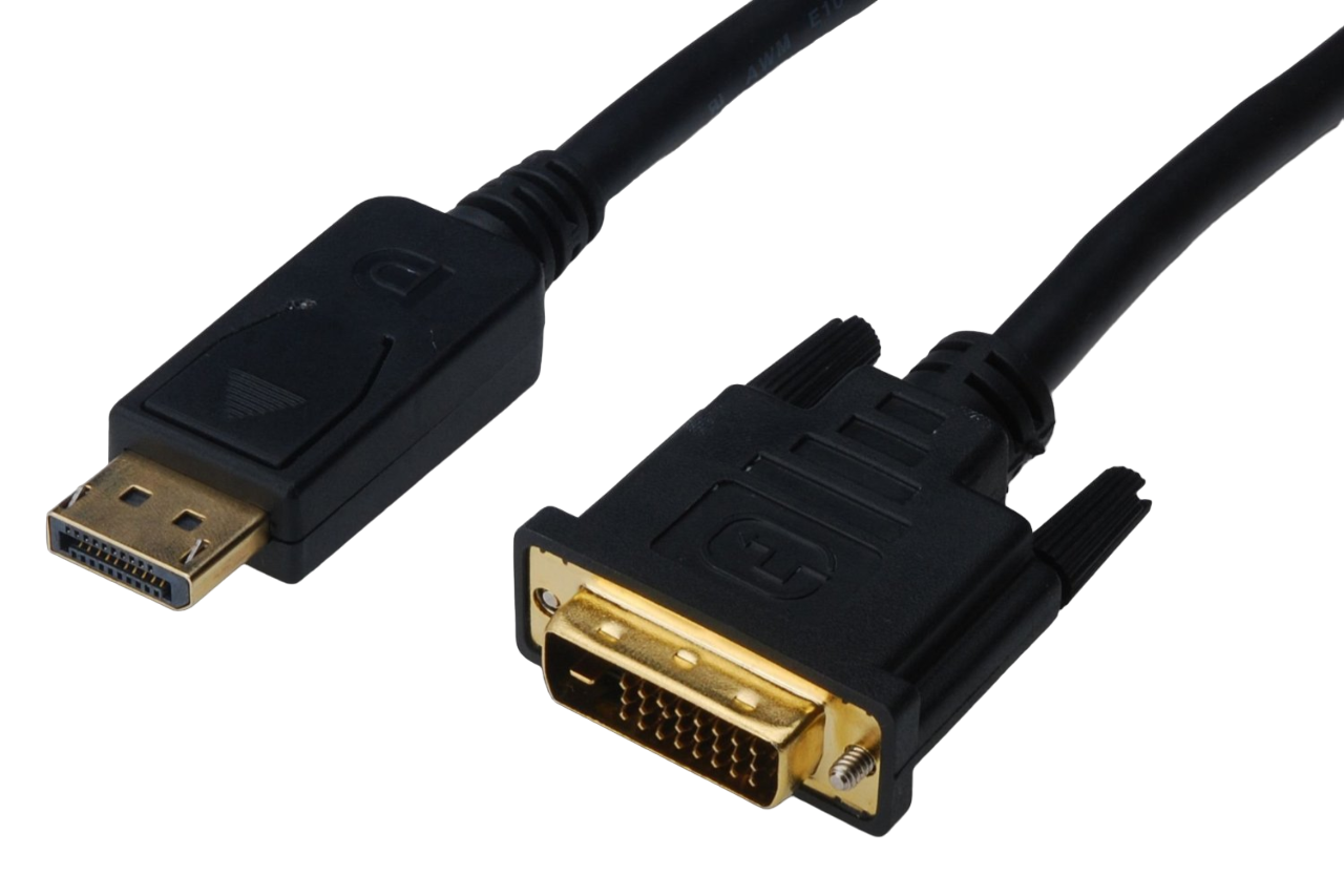 Кабель Digitus DisplayPort to DVI-D AM/AM 2 м Black