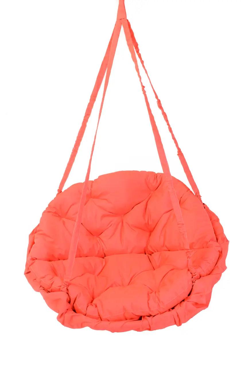 Качеля-гамак садовая Lux до 120 кг Коралловый (27843980) - фото 1
