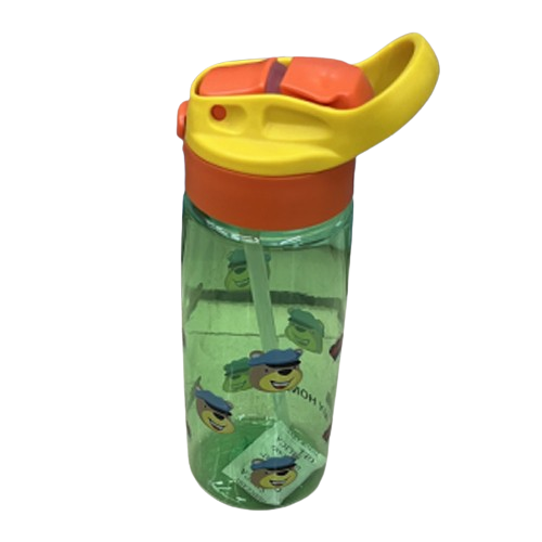 Бутылка-поилка детская Stenson WW02690 пластиковая с трубочкой 650 мл (587010)