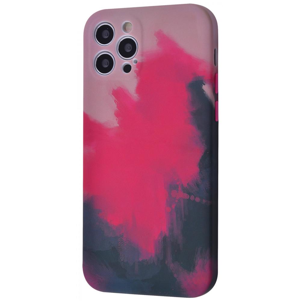Чохол WAVE Watercolor Case TPU для iPhone X/Xs Pink/Black