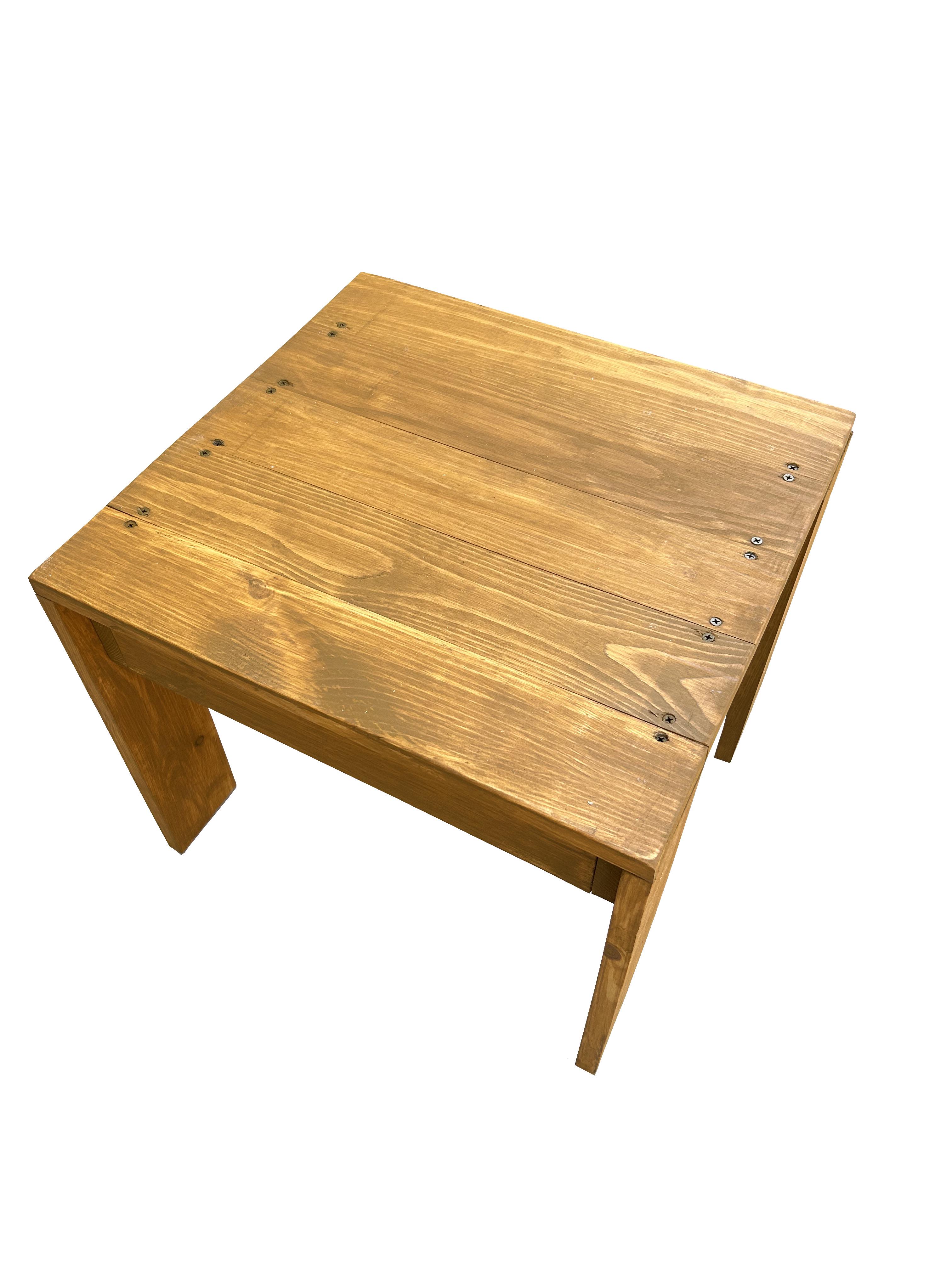 Столик садовый Варвара деревянная Сосна (24027577) - фото 5 Столик садовый Варвара деревянная Сосна (24027577) - фото 5