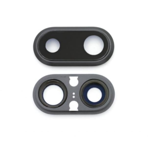 Стекло на камеру для телефона Iphone 8 Plus with frame Черный (10288997)