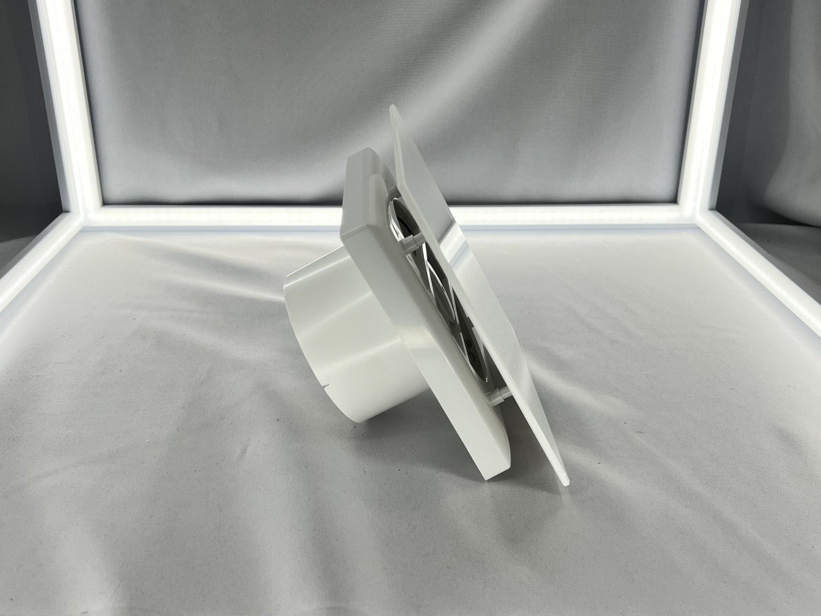 Побутовий вентилятор OSTVENT ART GLASS 120 S Білий (012-0010) - фото 3 Побутовий вентилятор OSTVENT ART GLASS 120 S Білий (012-0010) - фото 3