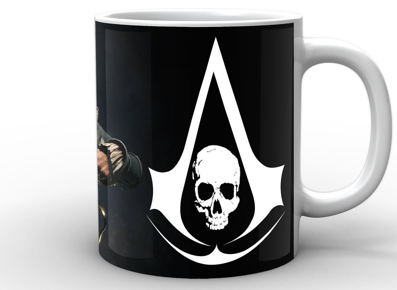 Чашка Gee! Assassins Creed Кредо Ассасина черный флаг AC.02.06