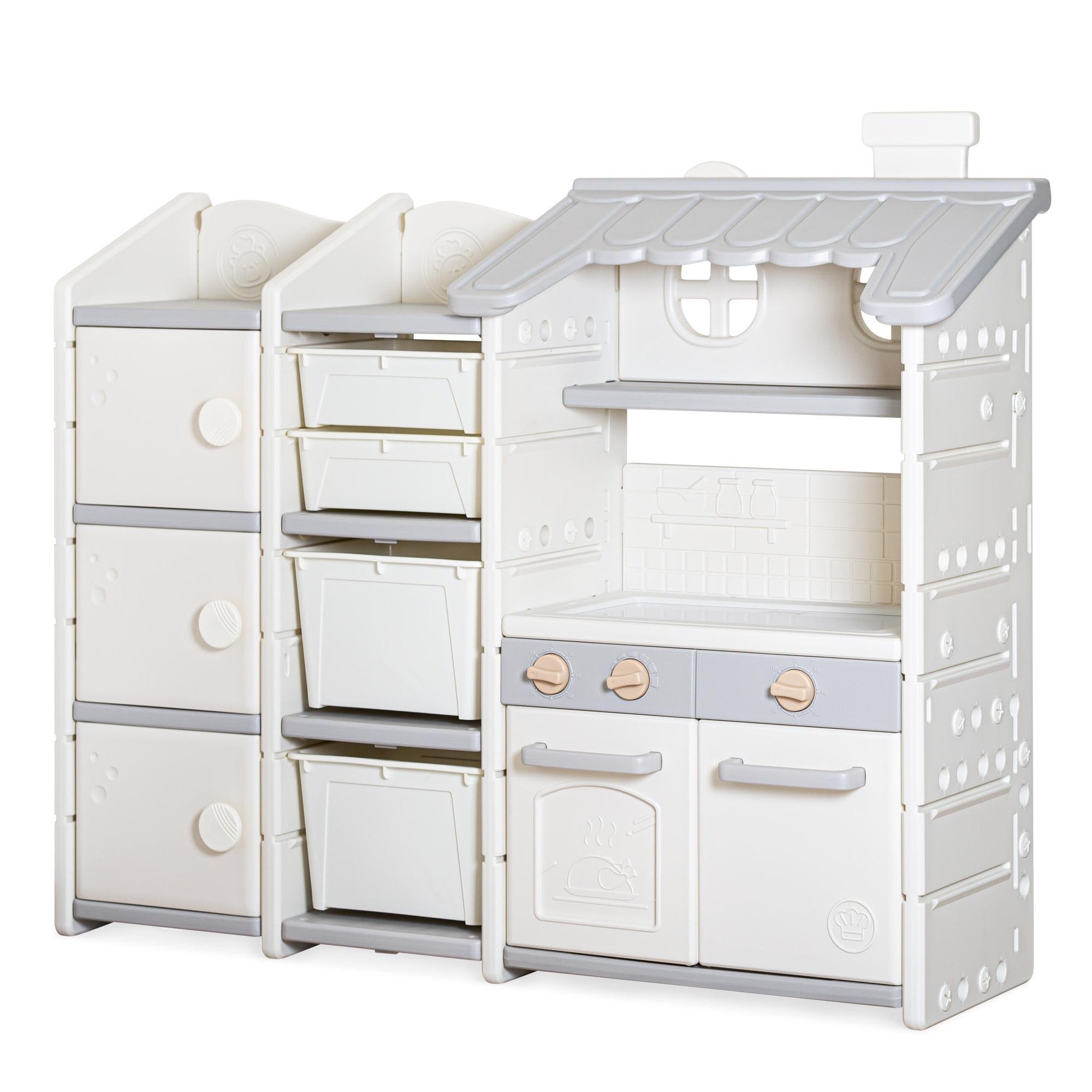 Стеллаж Mealux Master Chef White/Gray (арт. KD-E154 White/Gray)
