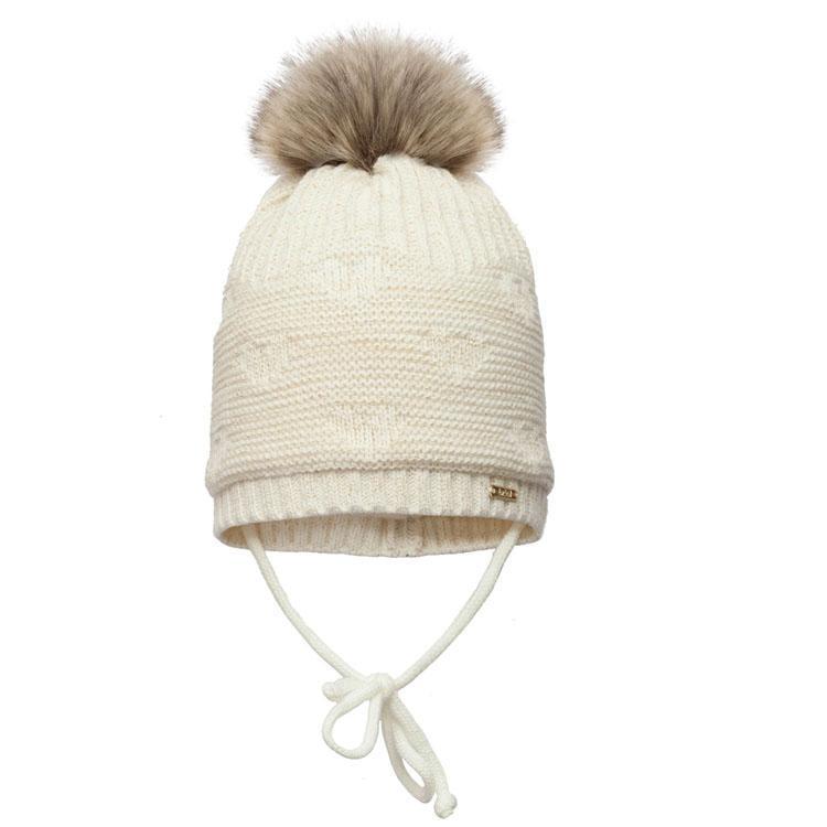 Шапка зимова Broel р. 49-51 Екрю (IVONE)