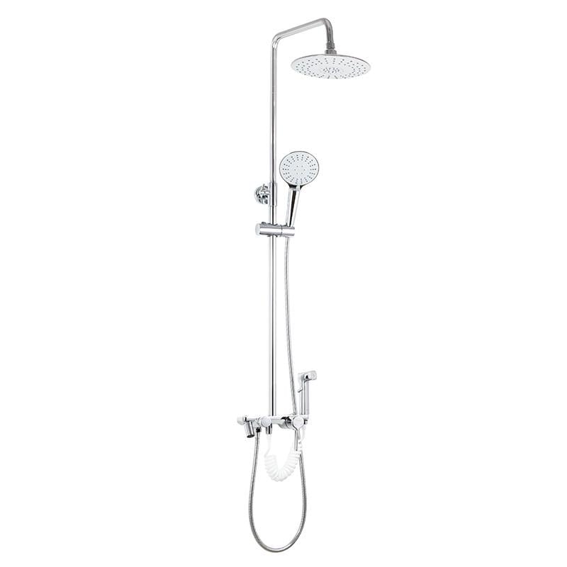 Душова система Haiba Markus 009-J з латуні з змішувачем і гігієнічною лійкою (HB3970) Душова система Haiba Markus 009-J з латуні з змішувачем і гігієнічною лійкою (HB3970)