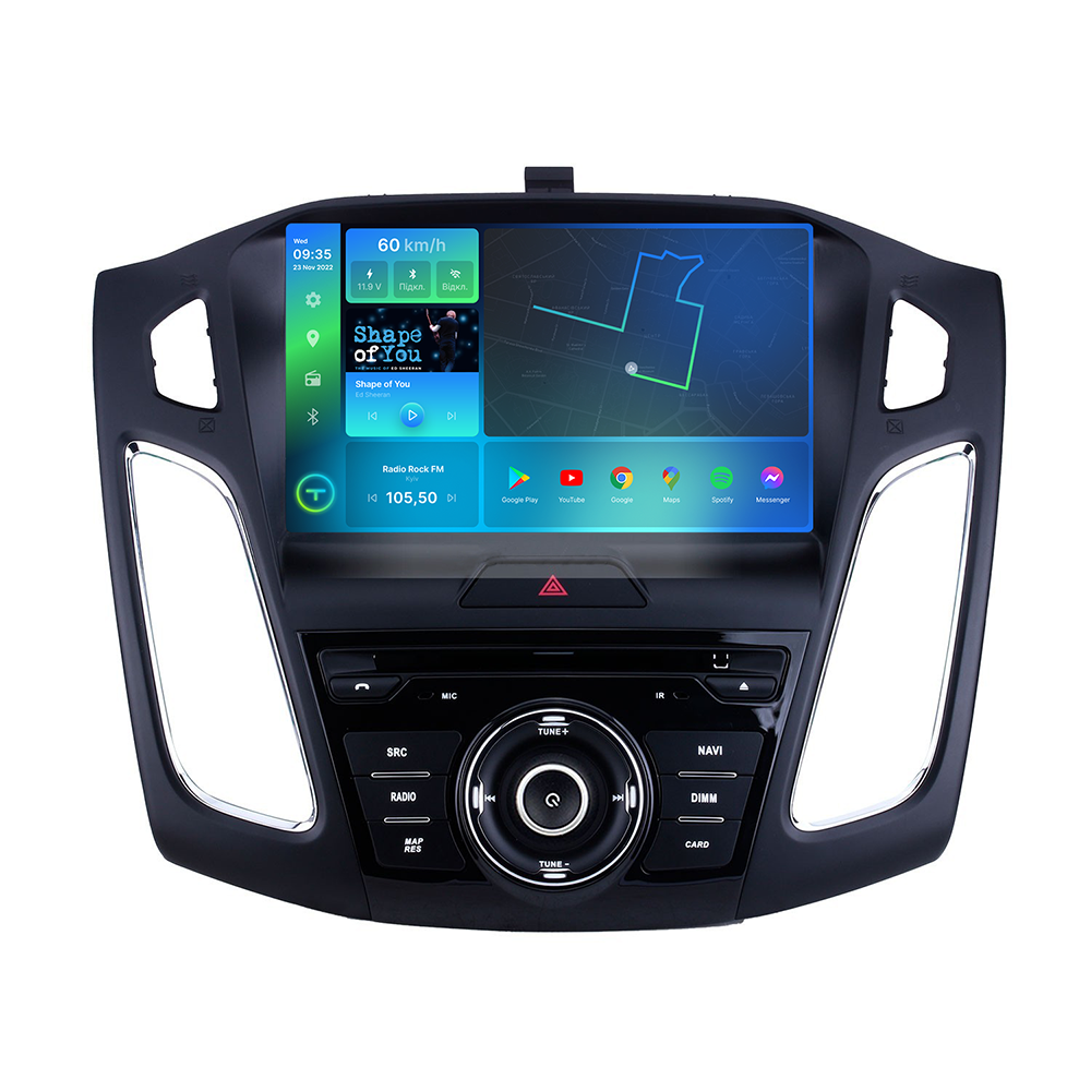 Магнитола штатная Torssen 2K Ford Focus 12-15 с кнопками F98256 4G Carplay DSP (202306821)