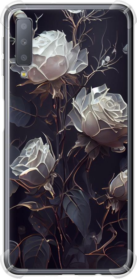 Чехол на Samsung Galaxy A7 (2018) A750F Розы 2 (5550sp-1582-42517)