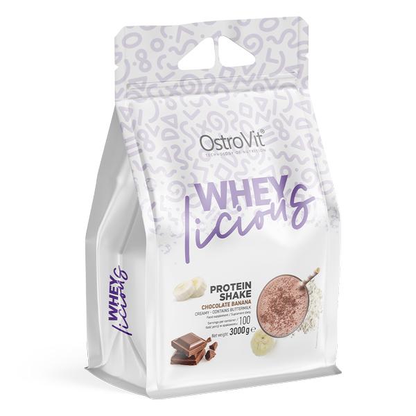 Протеин OstroVit WHEYlicious 3 кг Шоколад-банан (9236V14535)