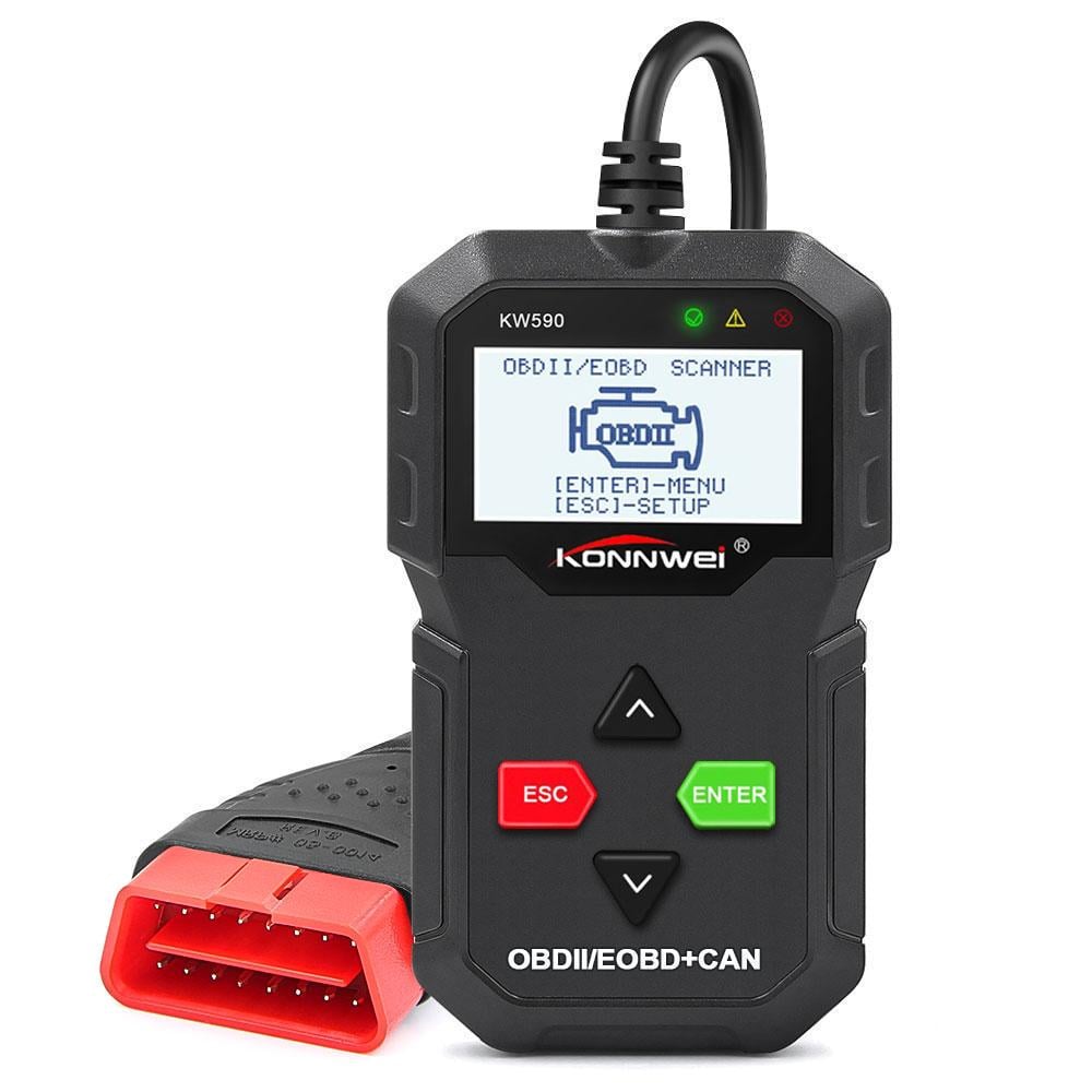 Сканер диагностический Konnwei KW590 OBD II/EOBD+CAN