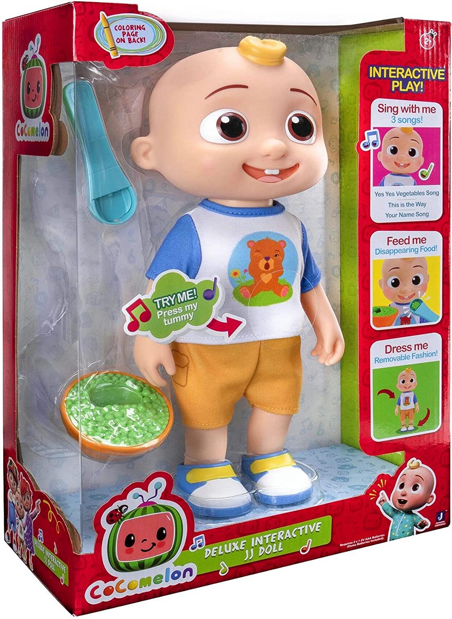 Интерактивная игрушка CoComelon Deluxe Interactive JJ Doll Джей Джей (CMW0058) - фото 8