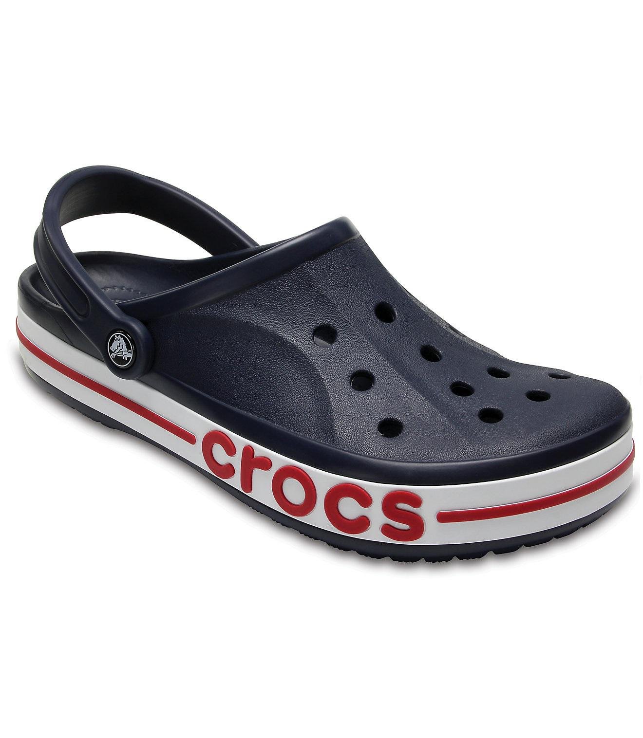 Сабо Crocs Bayaband Clog M8W10 р. 41 26,5 см Navy/Pepper (205089) - фото 2