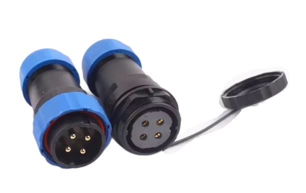 Разъем герметичный SP28 IP68 гнездо/штекер на кабель SP28 2P-F-M 4pin 45 А (2338163242) Разъем герметичный SP28 IP68 гнездо/штекер на кабель SP28 2P-F-M 4pin 45 А (2338163242)