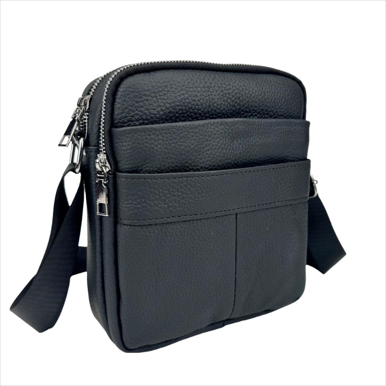 Мужская сумка через плечо Royal Bag A25F-8017A Черный (4590)