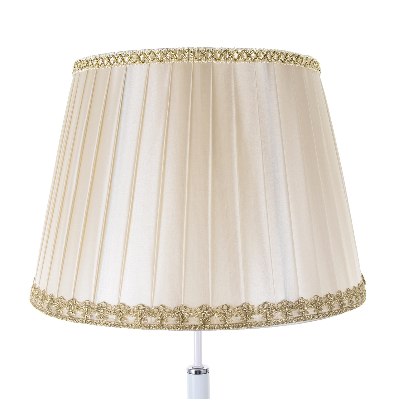 Торшер Svet с плиссированным абажуром под лампу Е27 Белый/кремовый (SWT-3510/BASE+SHADE WT) - фото 4 Торшер Svet с плиссированным абажуром под лампу Е27 Белый/кремовый (SWT-3510/BASE+SHADE WT) - фото 4