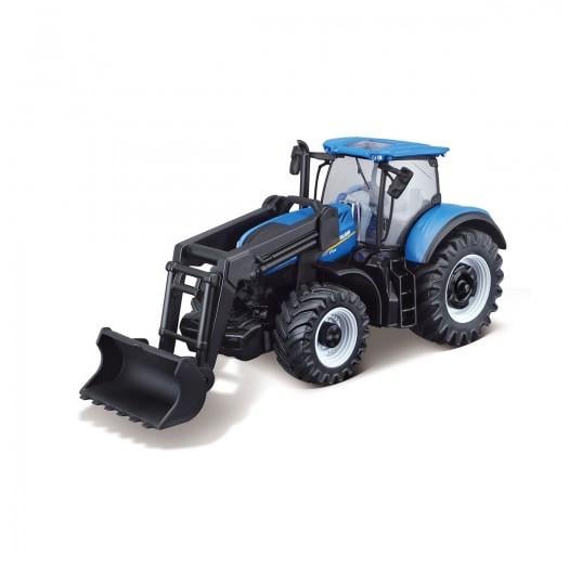 Автомодель Farm Трактор NEW HOLLAND T7.315 з фронтальним навантажувачем 1:32 Синій (15366593)
