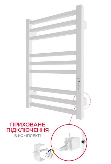 Рушникосушарка електрична Hygge Family London TR K 570х430 мм Білий матовий (6.1.0100.06.WM) - фото 2