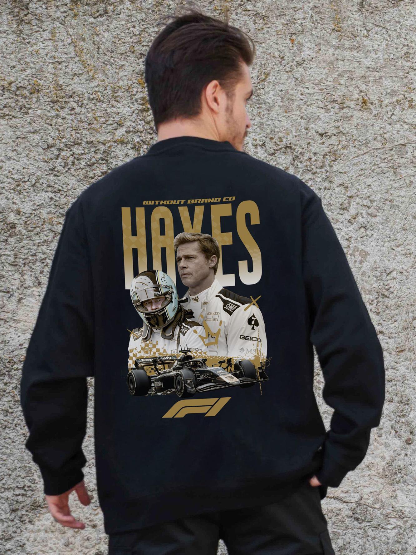 Свитшот оверсайз с принтом Without Hayes L/XL Black (L/XL8055618)