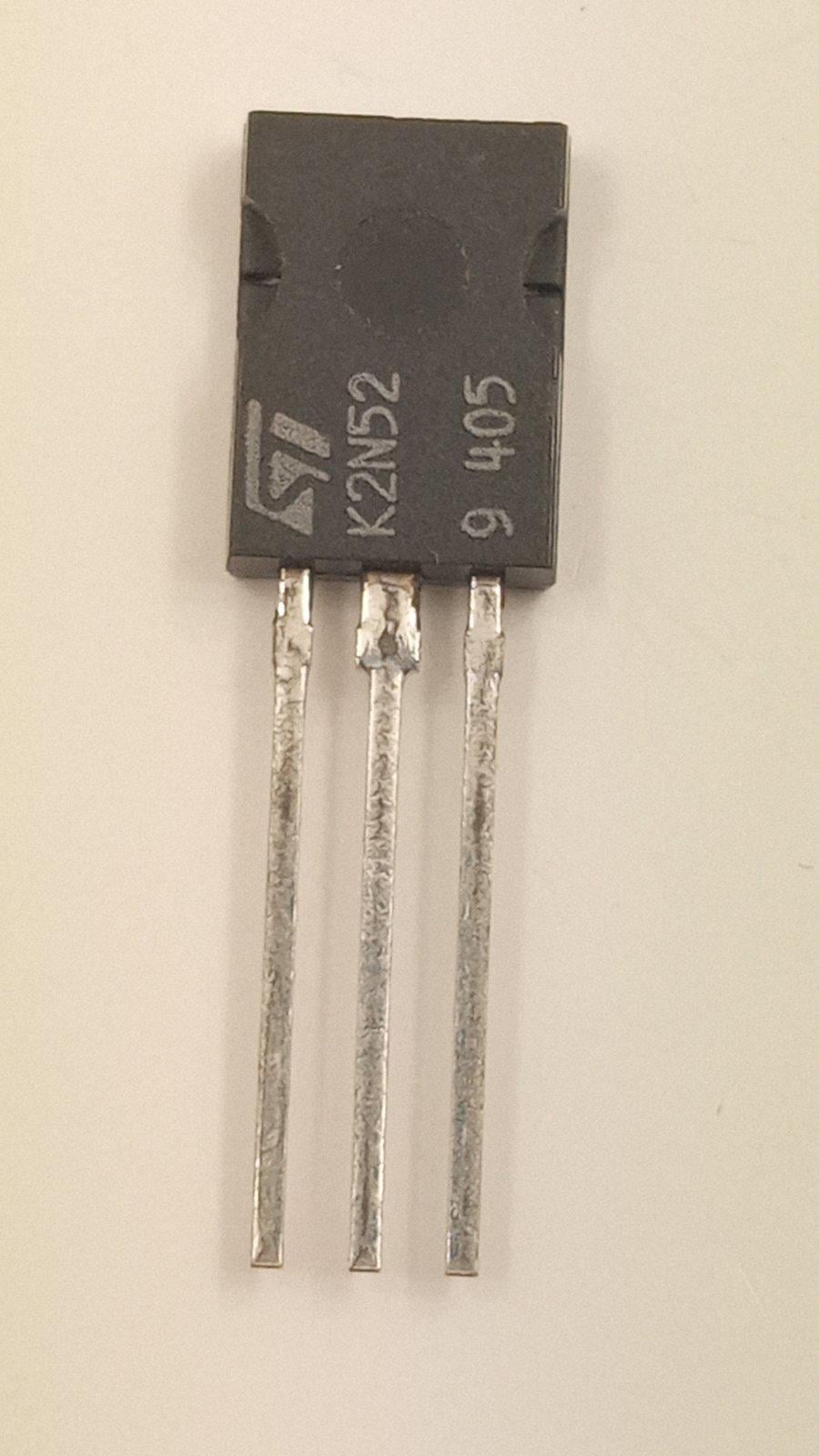 Транзистор K2N52 n-channel 500V 2A 4.5Om SOT82 (09140)