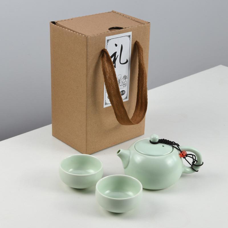 Чайний набір для подорожей UFT чайничок та 2 піали Green (TSET7) - фото 6 Чайний набір для подорожей UFT чайничок та 2 піали Green (TSET7) - фото 6