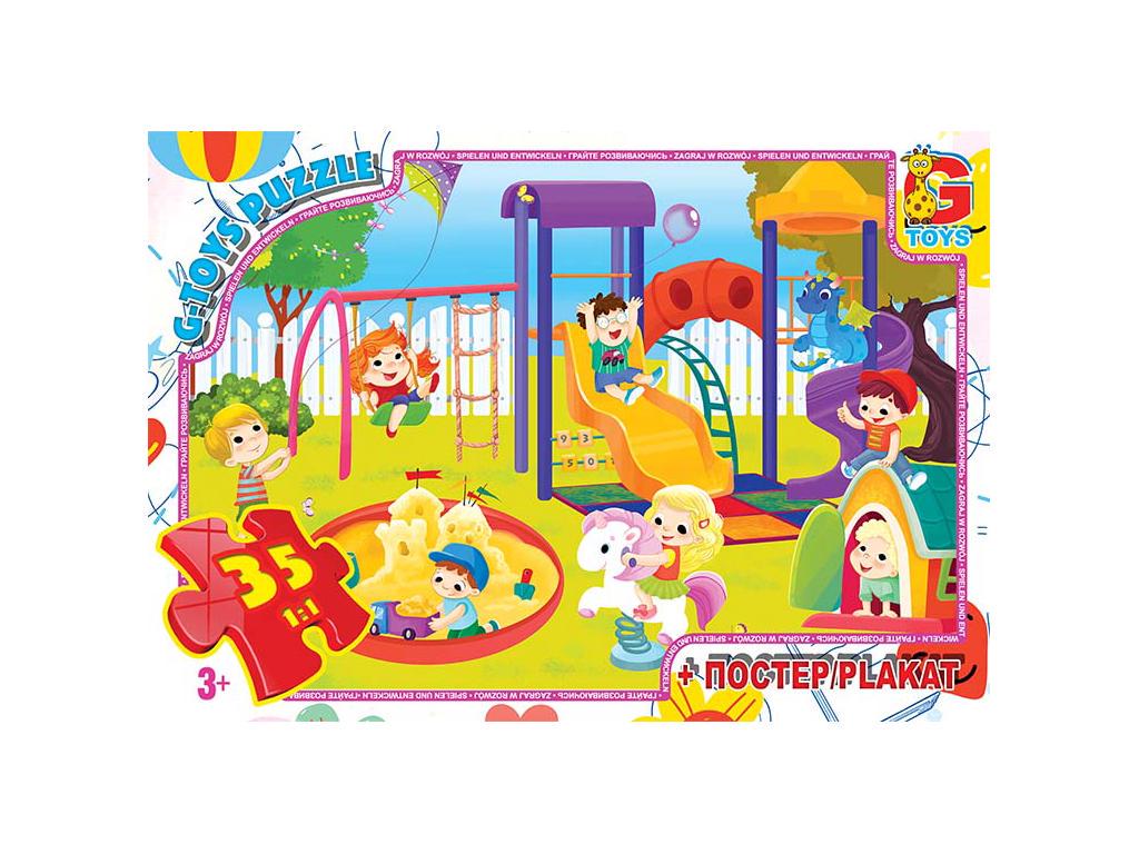 Пазл Вчимося з задоволенням Ігровий майданчик 35 ел. Пазл Вчимося з задоволенням Ігровий майданчик 35 ел.