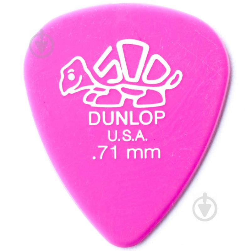 Медиатор Dunlop 4100 Delrin 500 Standard Plectrum Guitar Pick 0.71 mm (1 шт.)