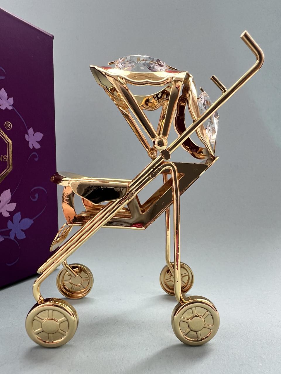 Фигурка с камнями Swarovski Коляска 7,5 см 1602439 (31466476)