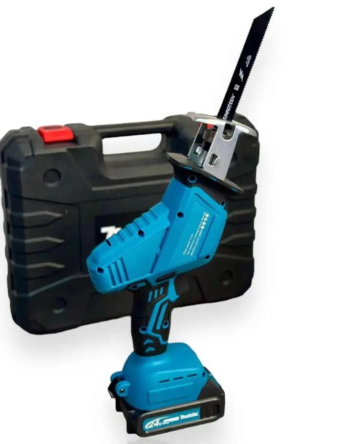 Пила шабельна акумуляторна 9502 1300 mAh 24V Black (22931469) - фото 2 Пила шабельна акумуляторна 9502 1300 mAh 24V Black (22931469) - фото 2