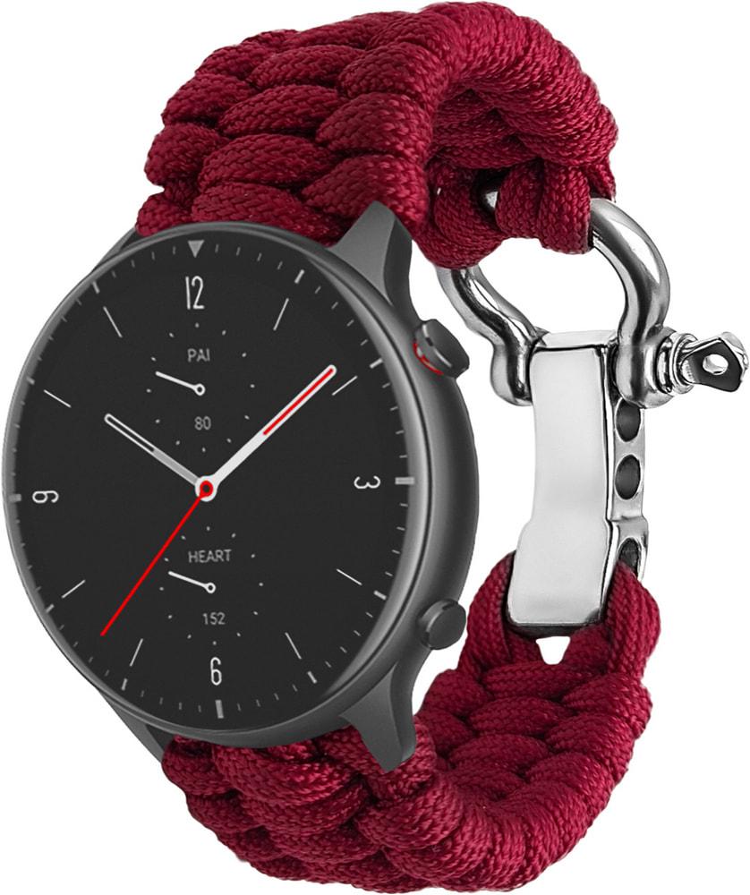 Ремешок из Паракорда Ruper для Amazfit GTR 2e (22mm) Wine (30814-42)
