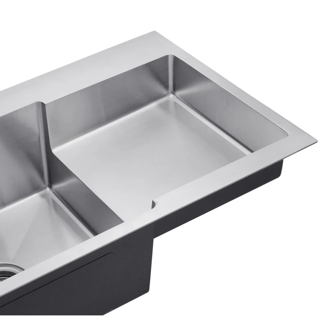 Мийка для кухні Kroner KRP Gebürstet 7848LHM 3/1 мм з нержавіючої сталі (CV030021) - фото 7 Мийка для кухні Kroner KRP Gebürstet 7848LHM 3/1 мм з нержавіючої сталі (CV030021) - фото 7