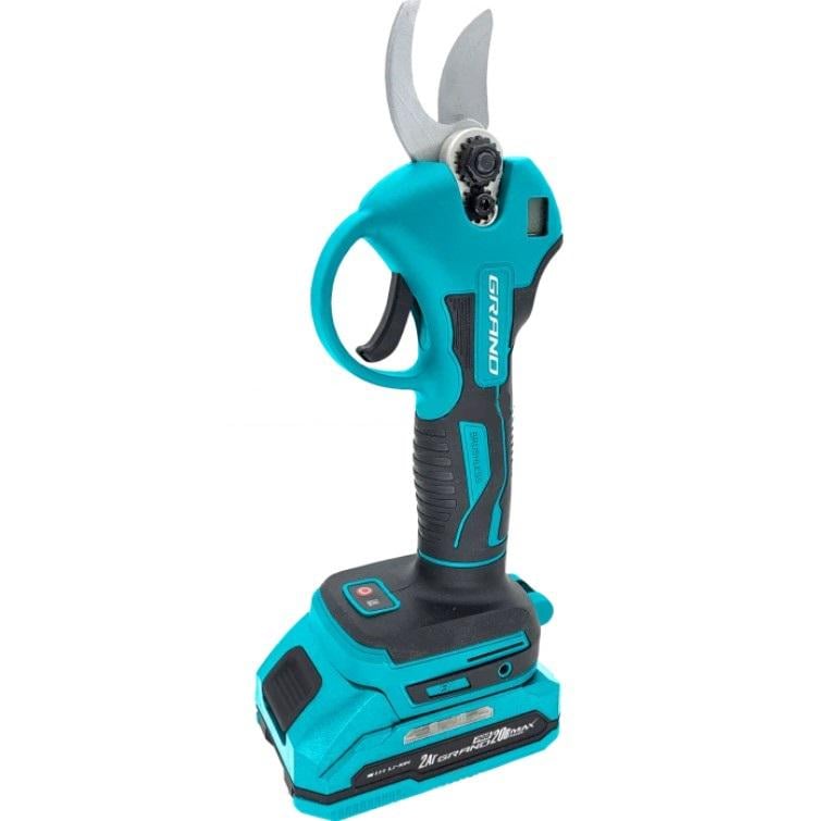 Секатор аккумуляторный Grand СА-30F/20BL brushless Ø30 мм 1 дисплей АКБ (GRCA30F/20BL-1)