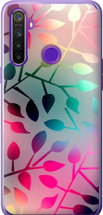 Чехол на Realme 5 Листья (2235t-1862-42517) Чехол на Realme 5 Листья (2235t-1862-42517)